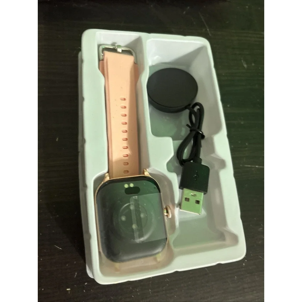 Smart Watch H9 Pro MAX 2.01-inch HD Display Bluetooth Call Message Alert Pink
